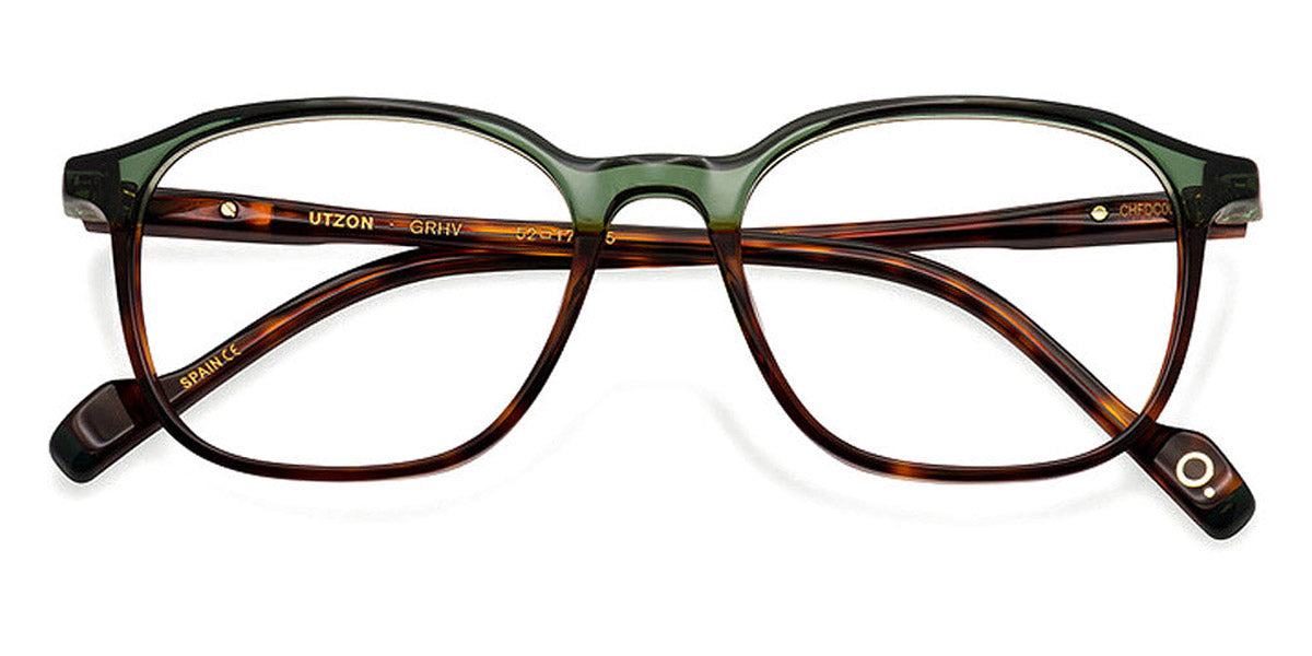 Etnia Barcelona® UTZON 5 UTZON 52O GRHV - GRHV Green/Havana Eyeglasses