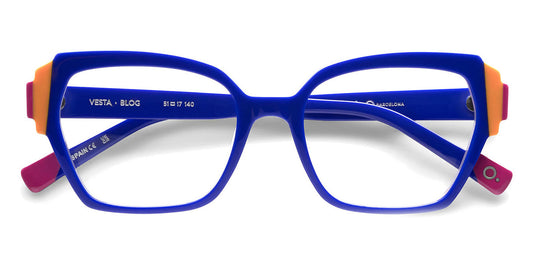 Etnia Barcelona® Vesta ETB 5 VESTA 51O BLOG - BLOG Blue/Orange Eyeglasses