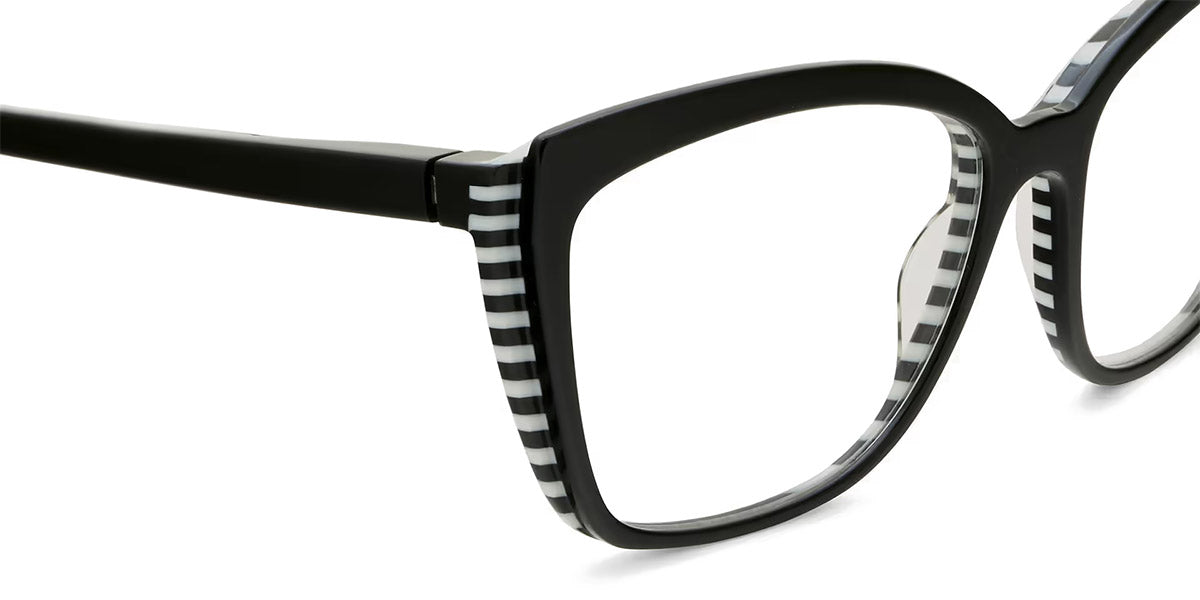 Etnia Barcelona® Zaz ETB 5 ZAZ 54O BK - BK Black Eyeglasses