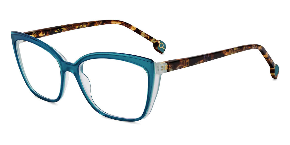 Etnia Barcelona® Zaz ETB 5 ZAZ 54O TQHV - TQHV Blue/Havana Eyeglasses