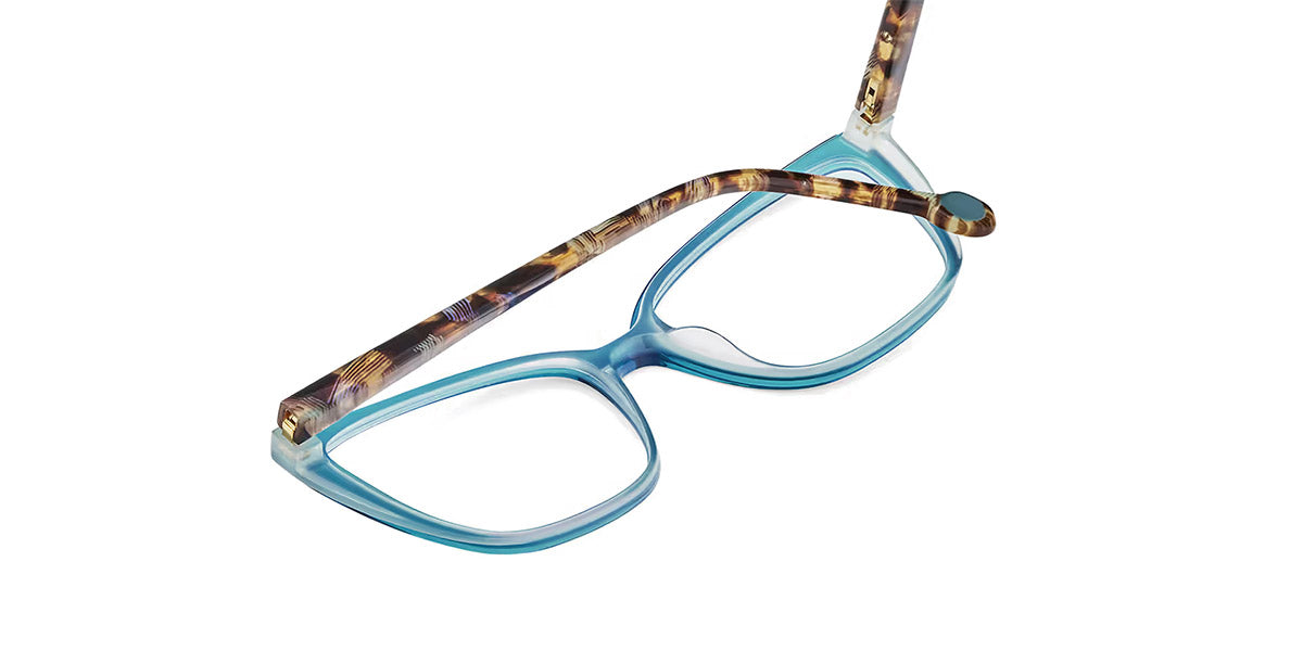 Etnia Barcelona® Zaz ETB 5 ZAZ 54O TQHV - TQHV Blue/Havana Eyeglasses