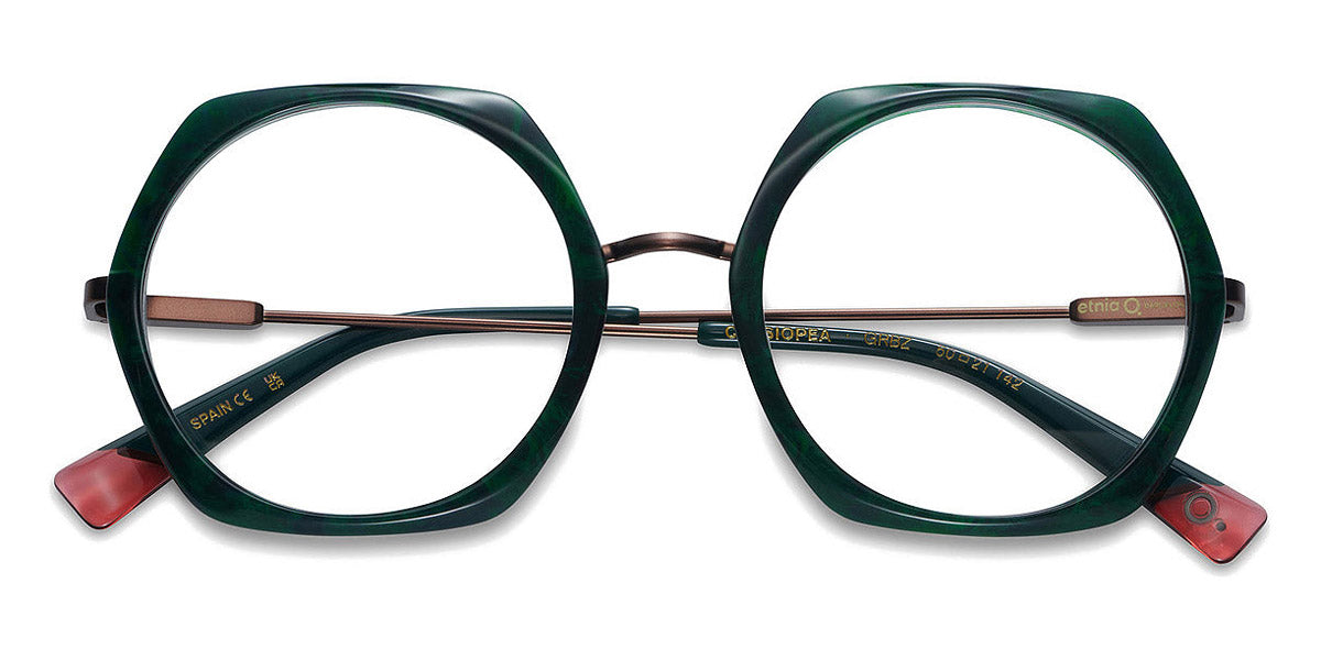 Etnia Barcelona® CASSIOPEA 7 CASSIO 50O GRBZ - GRBZ Green/Brown Eyeglasses