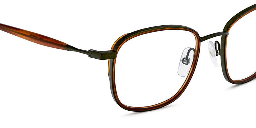 Etnia Barcelona® CHEZ THOMAS 7 CHEZTO 53O GRHV - GRHV Green/Havana Eyeglasses