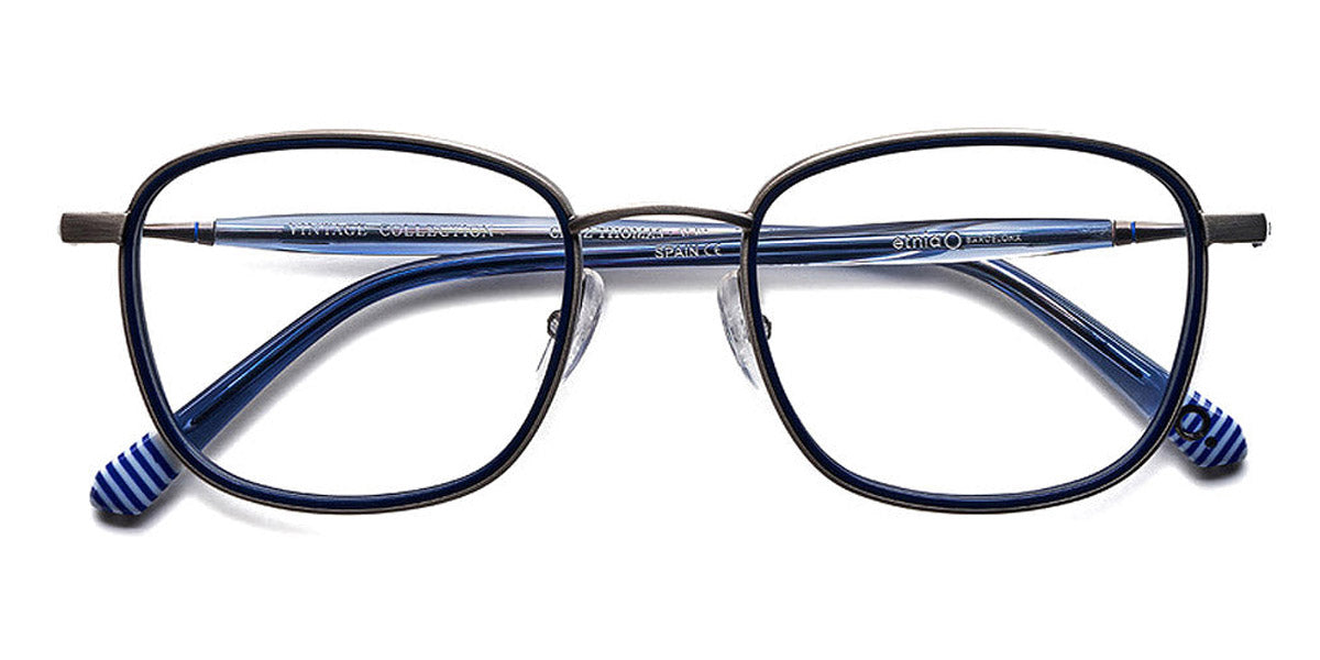 Etnia Barcelona® CHEZ THOMAS 7 CHEZTO 53O SLBL - SLBL Silver/Blue Eyeglasses