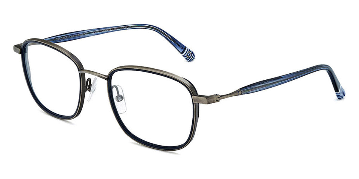 Etnia Barcelona® CHEZ THOMAS 7 CHEZTO 53O SLBL - SLBL Silver/Blue Eyeglasses