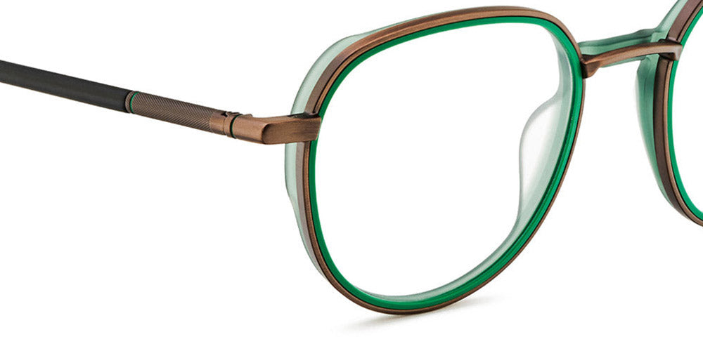 Etnia Barcelona® CHLORIDE 7 CHLORI 50O BRGR - BRGR Brown/Green Eyeglasses