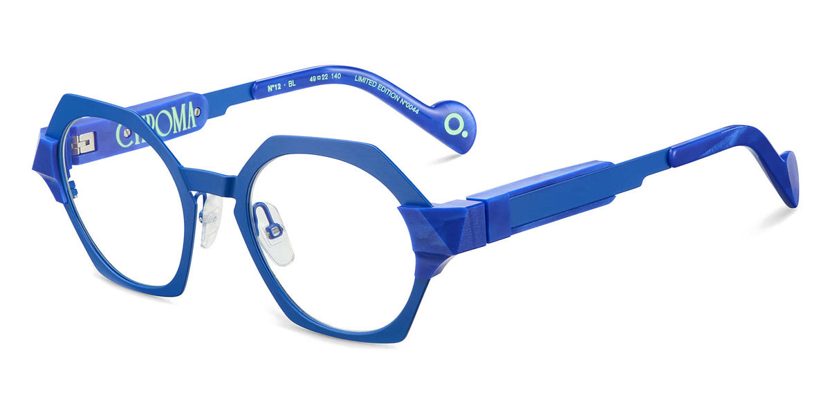 Etnia Barcelona® Chroma N12 ETB 7 CHR012 49O BL - BL Blue Eyeglasses