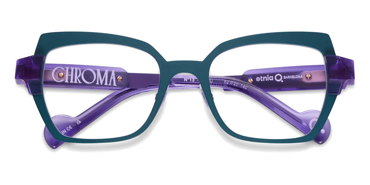 Etnia Barcelona® Chroma N13 ETB 7 CHR013 52O PTPU - PTPU Blue/Purple Eyeglasses