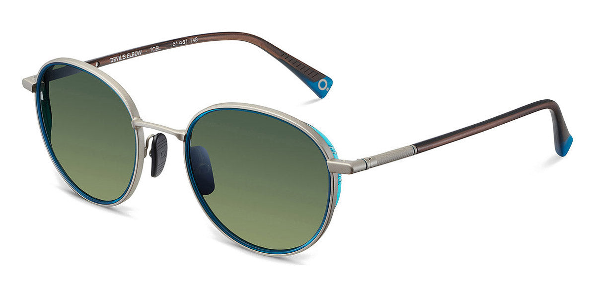 Etnia Barcelona® DEVILS ELBOW 7 DEVILS 51S TQSL - TQSL Blue/Silver Sunglasses