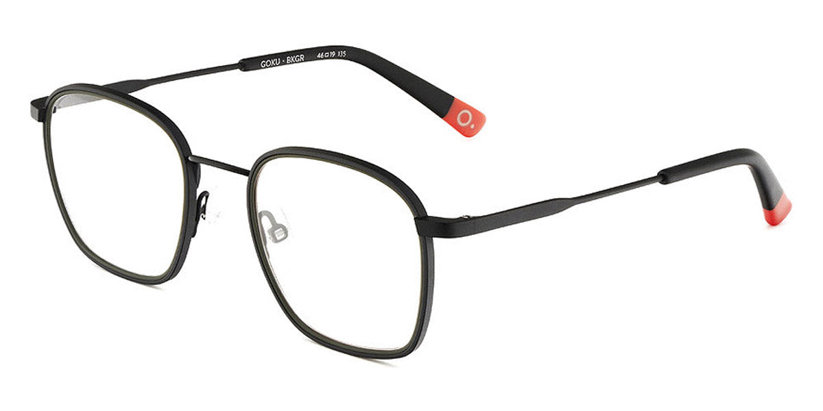 Etnia Barcelona® GOKU 7 GOKU 46O BKGR - BKGR Black/Green Eyeglasses