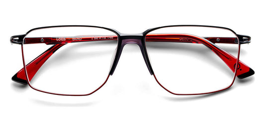 Etnia Barcelona® LOEB 7 LOEB 54O BKRD - BKRD Black/Red Eyeglasses