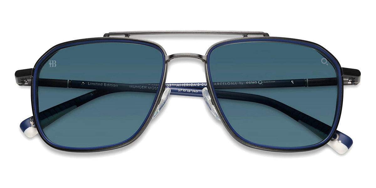 Etnia Barcelona® Munger Moss C.A. ETB 7 MUNG.L 57S BL - BL Blue Sunglasses