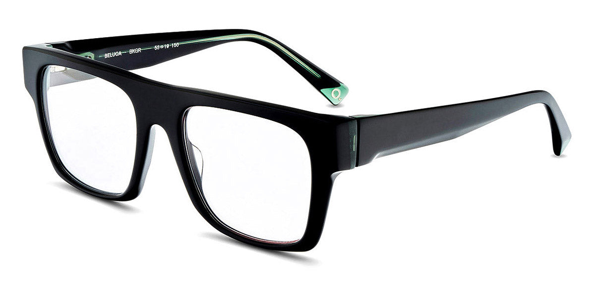 Etnia Barcelona® BELUGA 5 BELUGA 53O BKGR - BKGR Black/Green Eyeglasses