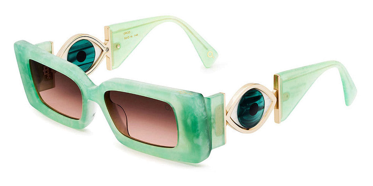 Etnia Barcelona® & Ignasi Monreal® OJO VOL.2 - Green/Gold Sunglasses