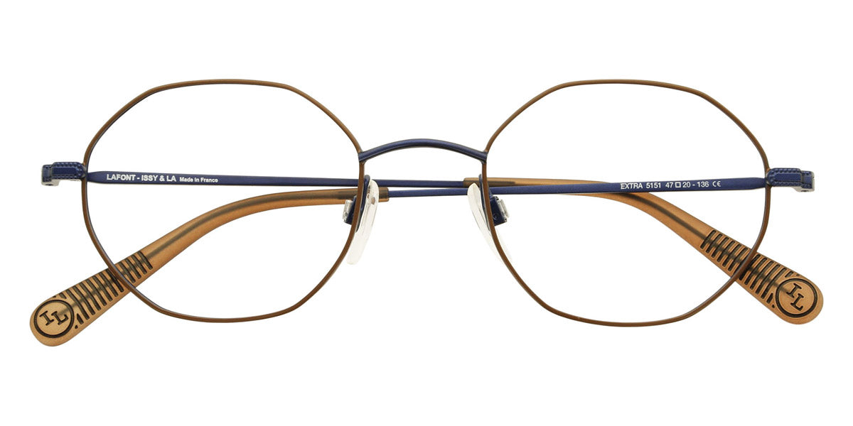 Lafont® Extra LAF EXTRA 5151 47 - Brown 5151 Eyeglasses