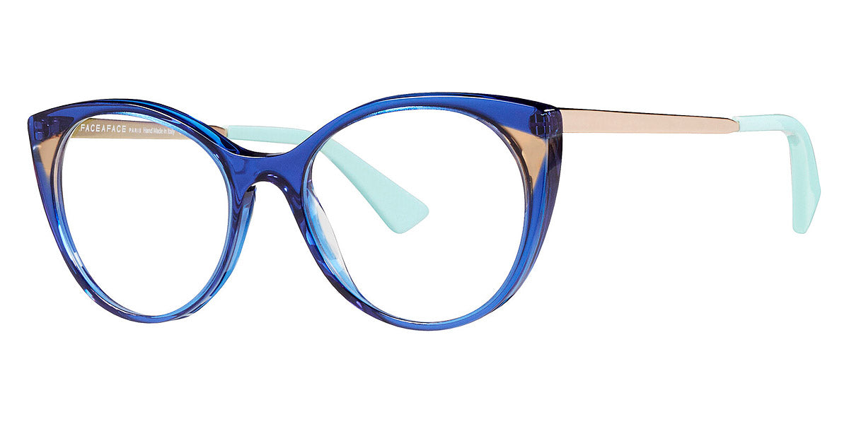 Face A Face® ANOUK 2 FAF ANOUK 2 1682 50 - Ultra Blue Transparent (1682) Eyeglasses