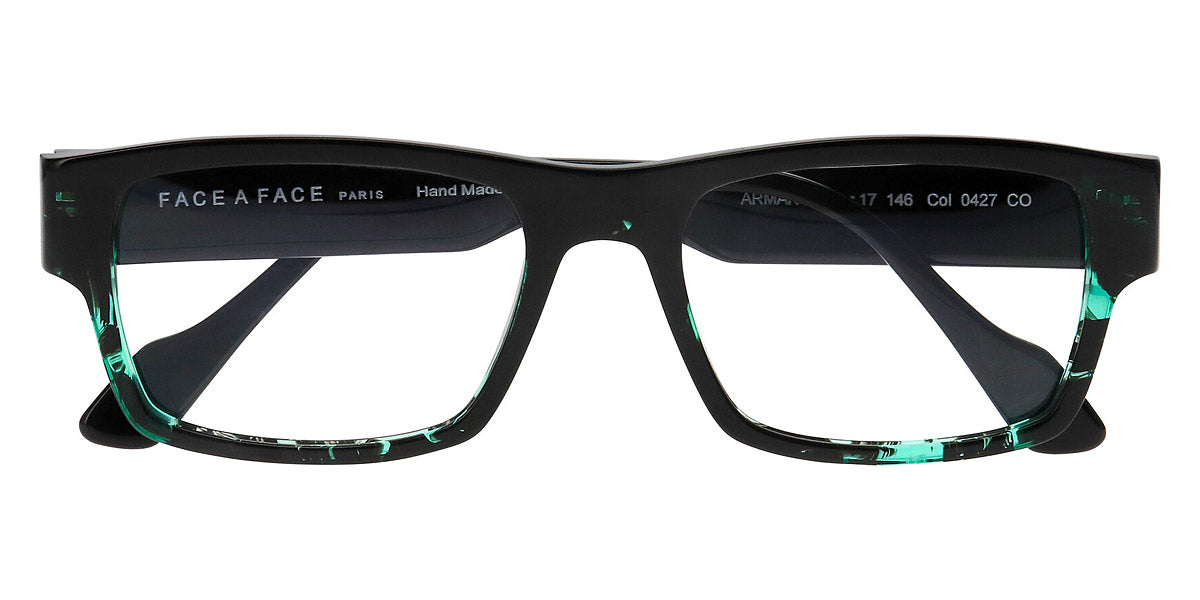 Face A Face® ARMAN 1 FAF ARMAN 1 0427 54 - Tortoise Black Green (0427) Eyeglasses