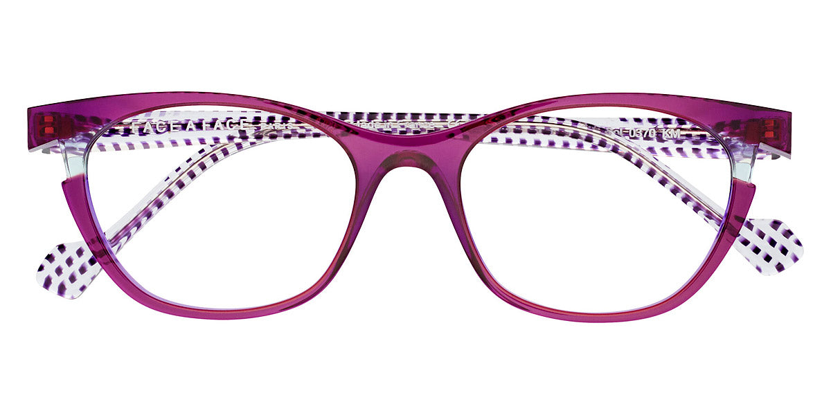 Face A Face® BAHIA 1 FAF BAHIA 1 0370 49 - Violet Intense (0370) Eyeglasses