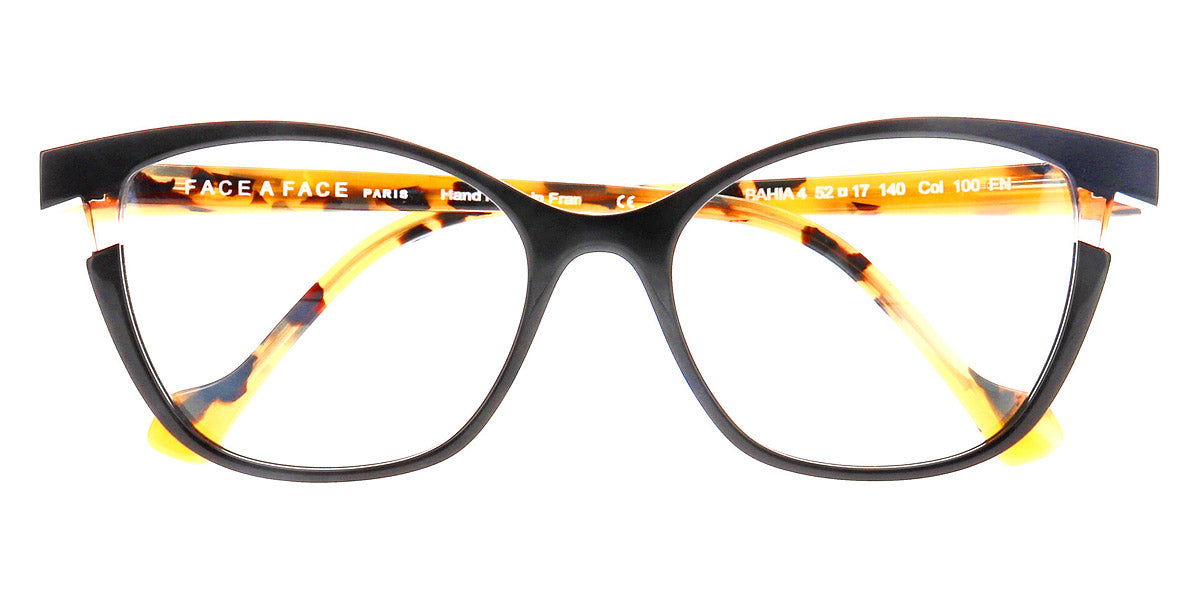 Face A Face® BAHIA 4 FAF BAHIA 4 100 52 - Black (100) Eyeglasses