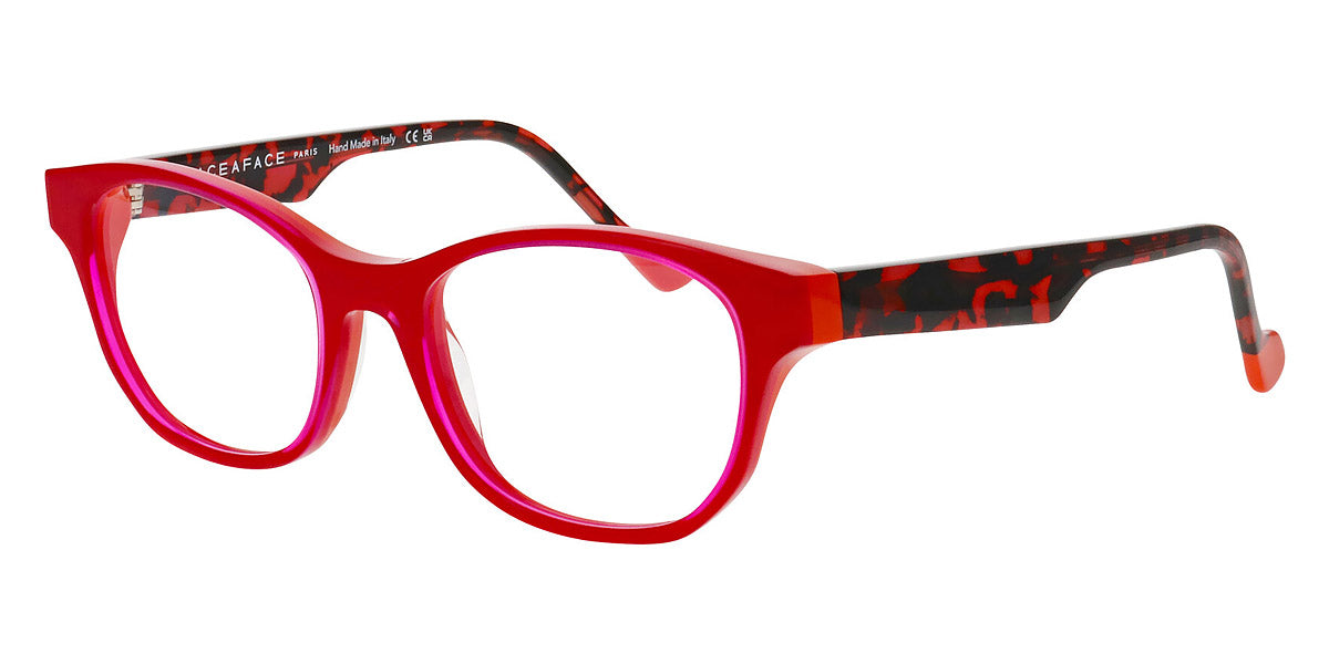 Face A Face® BLAKE 1 FAF BLAKE 1 0656 51 - Rose Fuchsia/Orange (0656) Eyeglasses