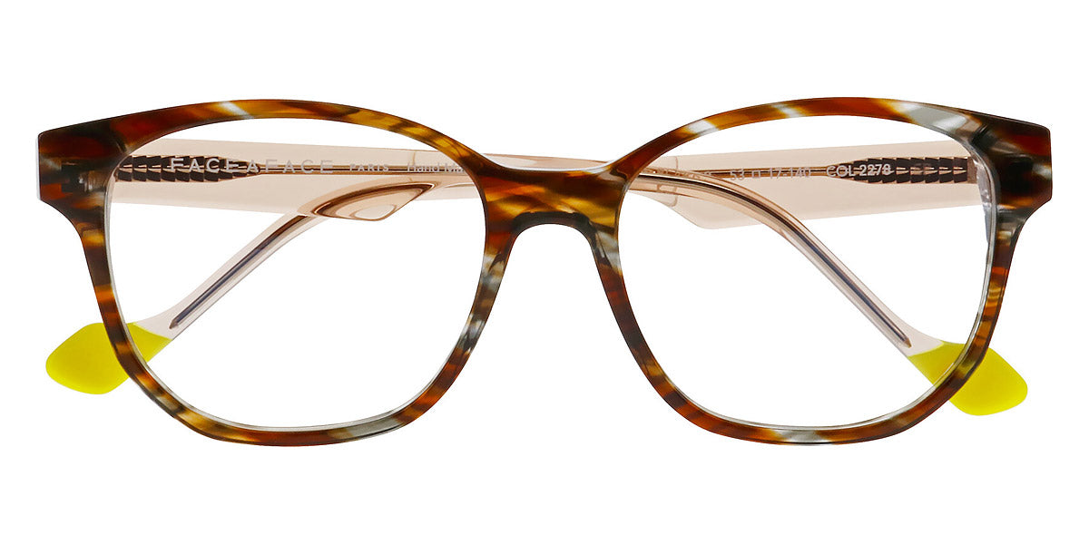 Face A Face® BLAKE 2 FAF BLAKE 2 2278 53 - Pollock Tortoise (2278) Eyeglasses