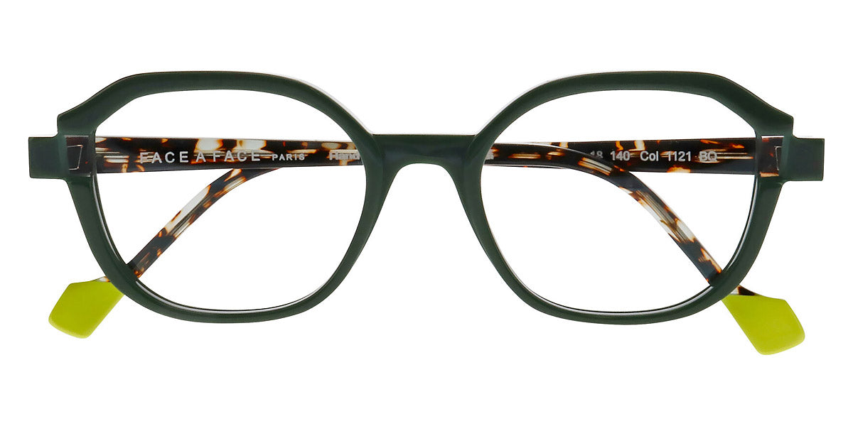 Face A Face® BLINK 1 FAF BLINK 1 1121 48 - Green Farrow (1121) Eyeglasses