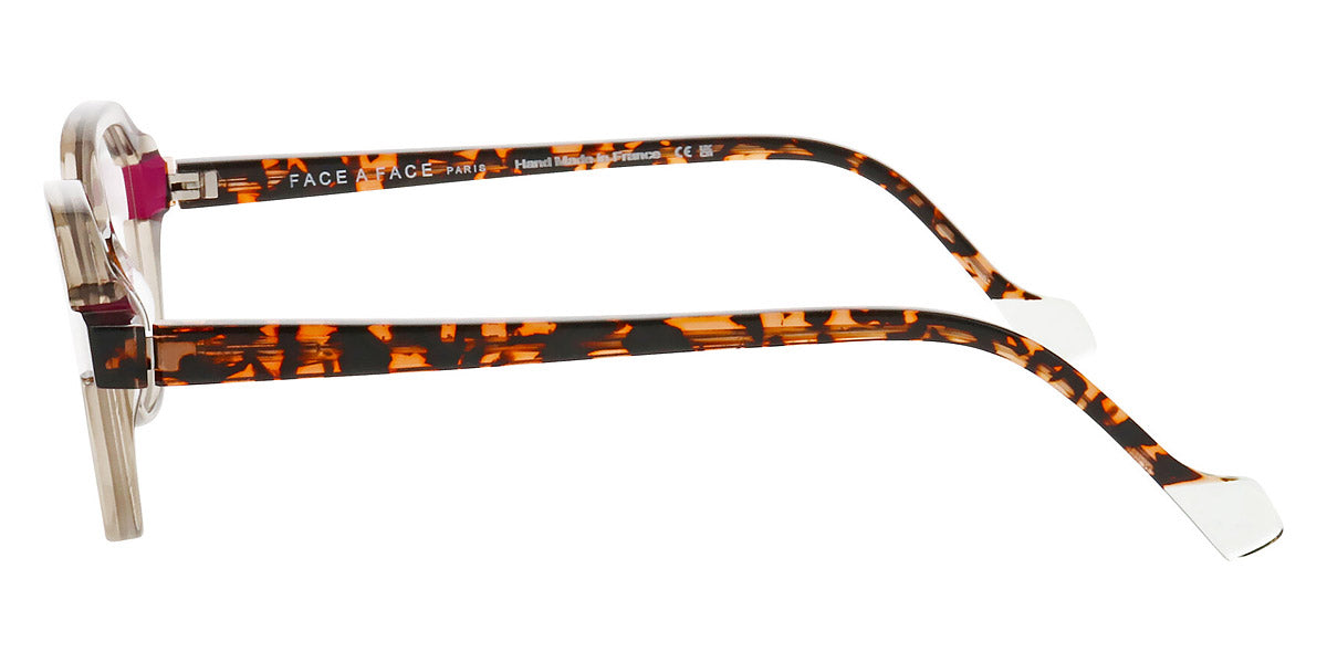 Face A Face® BLINK 1 FAF BLINK 1 3506 48 - Transparent Brown Flakes and Crystal (3506) Eyeglasses