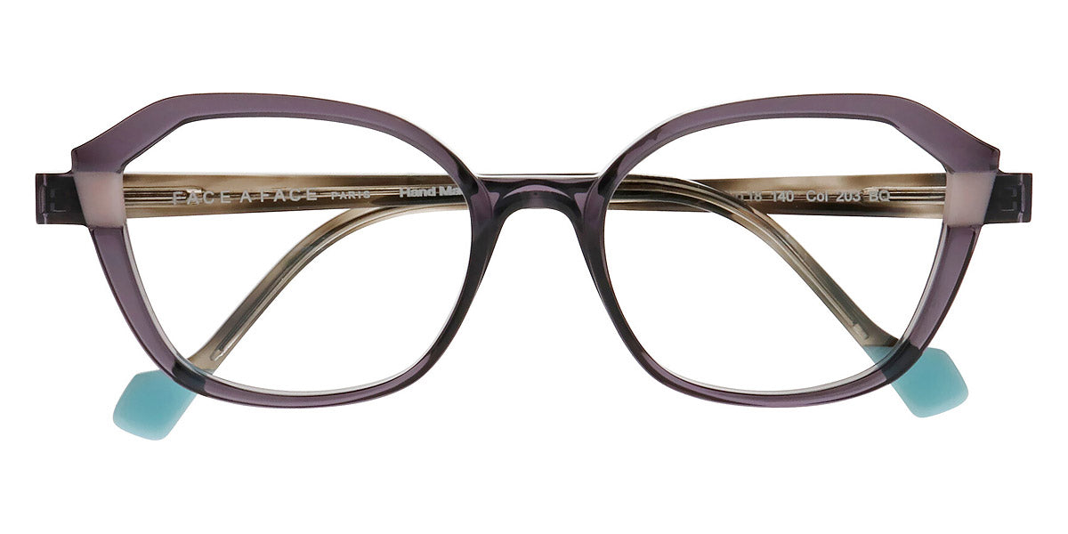 Face A Face® BLINK 2 FAF BLINK 2 203 52 - Violet Mauve Sombre (203) Eyeglasses