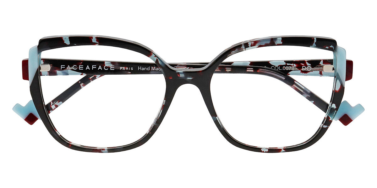 Face A Face® BOCCA BLOOM 2 FAF BOCCA BLOOM 2 0078 53 - Tortoise Acajou Blue (0078) Eyeglasses