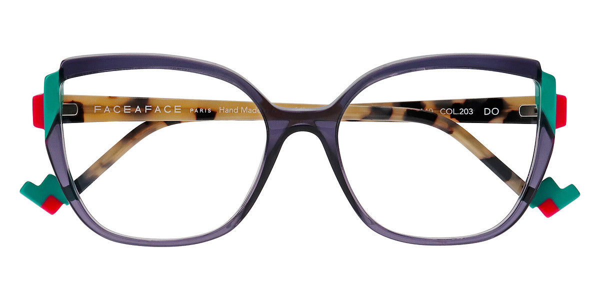 Face A Face® BOCCA BLOOM 2 FAF BOCCA BLOOM 2 203 53 - Dark Mauve (203) Eyeglasses