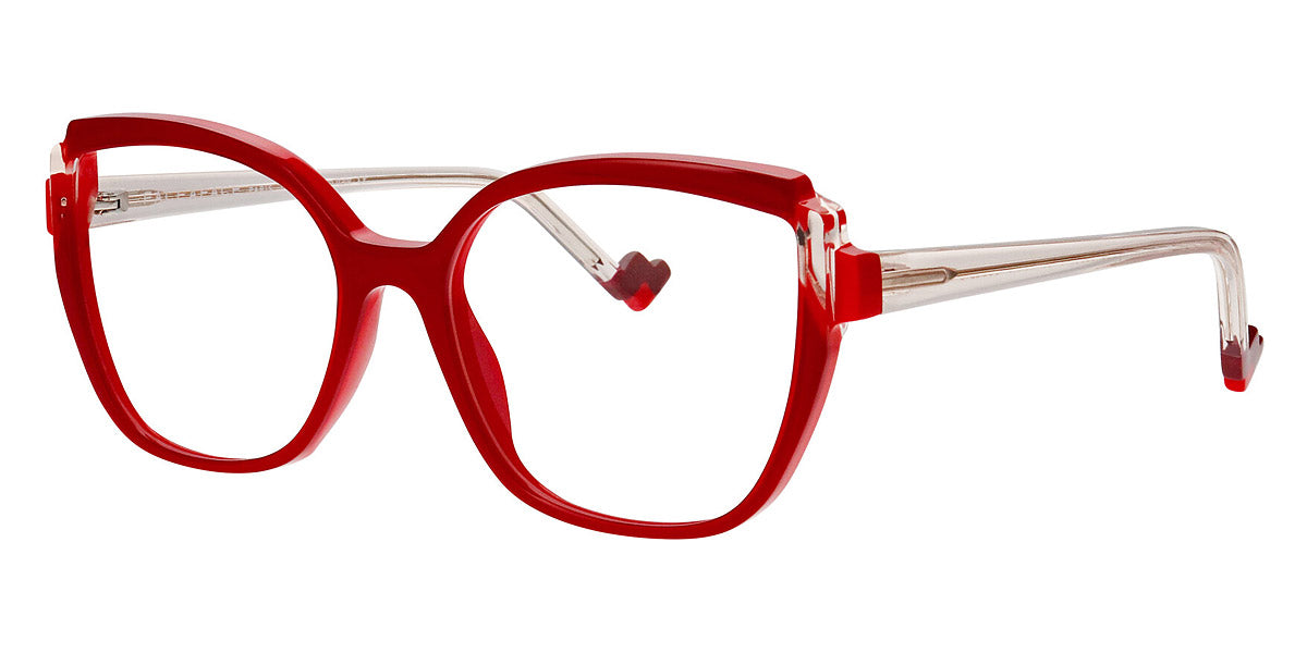 Face A Face® BOCCA BLOOM 2 FAF BOCCA BLOOM 2 2216 53 - Red Transparent/Flash Red (2216) Eyeglasses