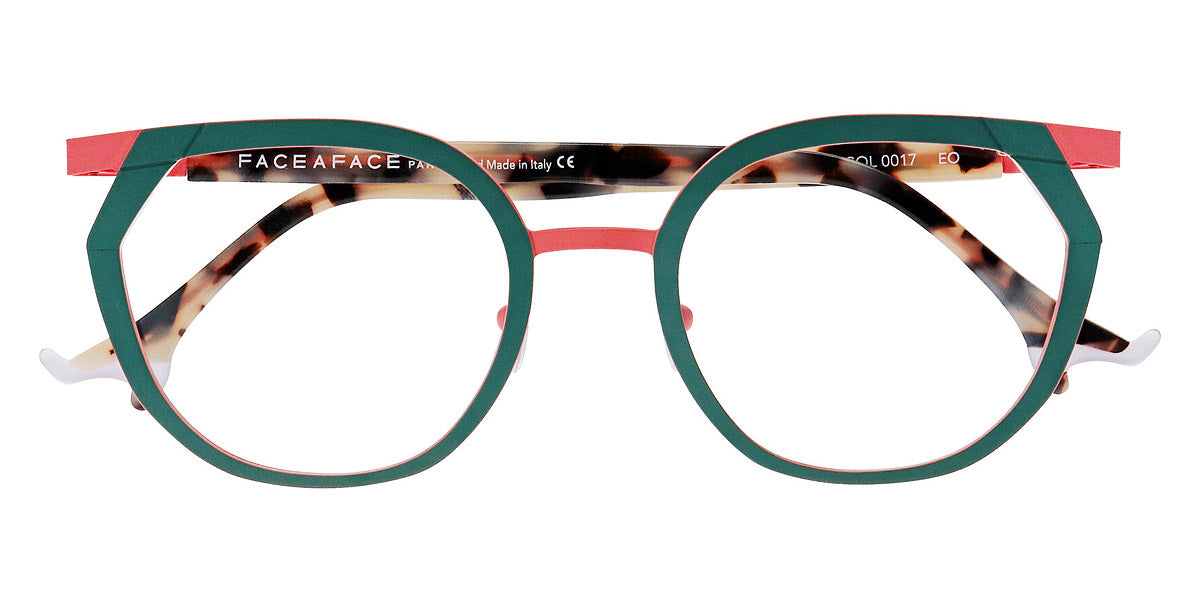 Face A Face® BOCCA COCTO 2 FAF BOCCA COCTO 2 0017 50 - Matte Green Forest (0017) Eyeglasses