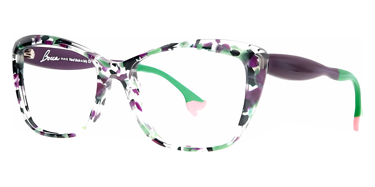 Face A Face® BOCCA GINA 2 FAF BOCCA GINA 2 3055 55 - Violet-Green Flower (3055) Eyeglasses