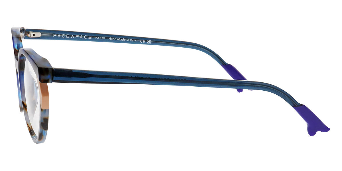 Face A Face® BOCCA KUMA 1 FAF BOCCA KUMA 1 6591 50 - Blue Opale Tortoise (6591) Eyeglasses