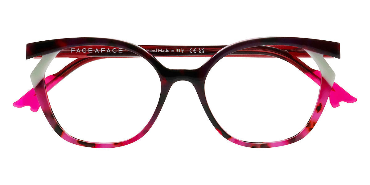 Face A Face® BOCCA KUMA 2 FAF BOCCA KUMA 2 7138 52 - Gradient Opale Pink Tortoise Crystal (7138) Eyeglasses