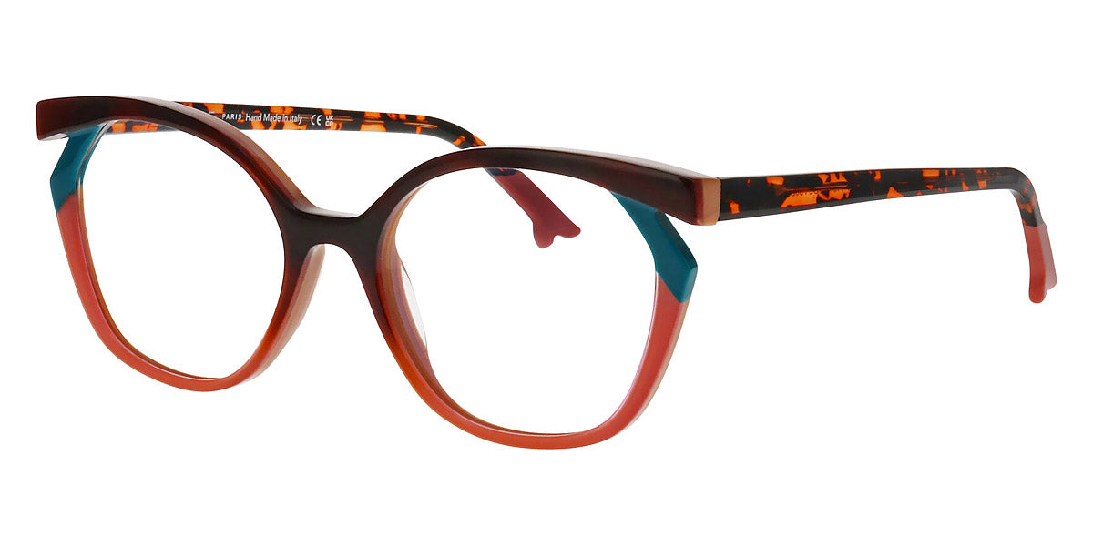 Face A Face® BOCCA KUMA 2 FAF BOCCA KUMA 2 7302 52 - Tortoise on Terracotta/Crystal (7302) Eyeglasses