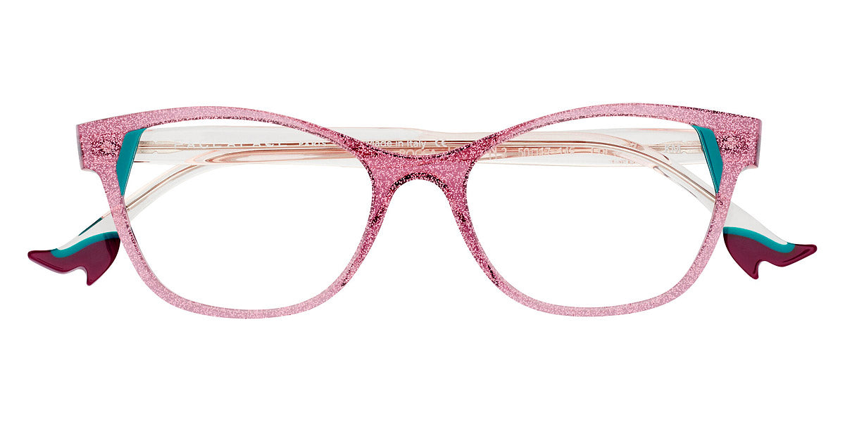 Face A Face® BOCCA LEMON 2 FAF BOCCA LEMON 2 3503 50 - Dark Rose Transparent Paillette (3503) Eyeglasses