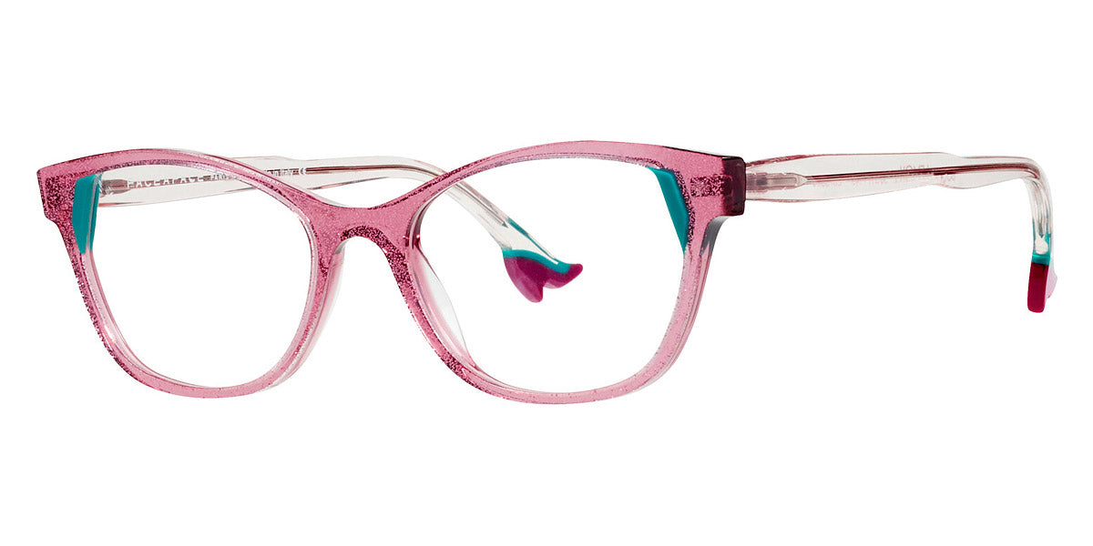 Face A Face® BOCCA LEMON 2 FAF BOCCA LEMON 2 3503 50 - Dark Rose Transparent Paillette (3503) Eyeglasses