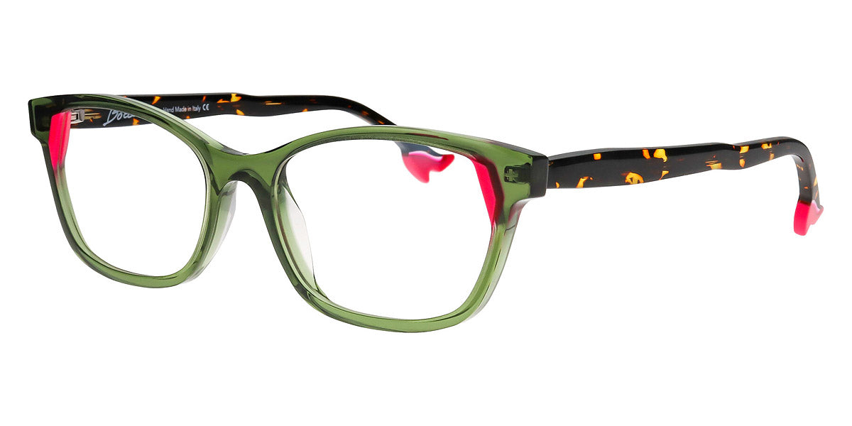 Face A Face® BOCCA LEMON 4 FAF BOCCA LEMON 4 3049 54 - Transparent Bottle Green (3049) Eyeglasses