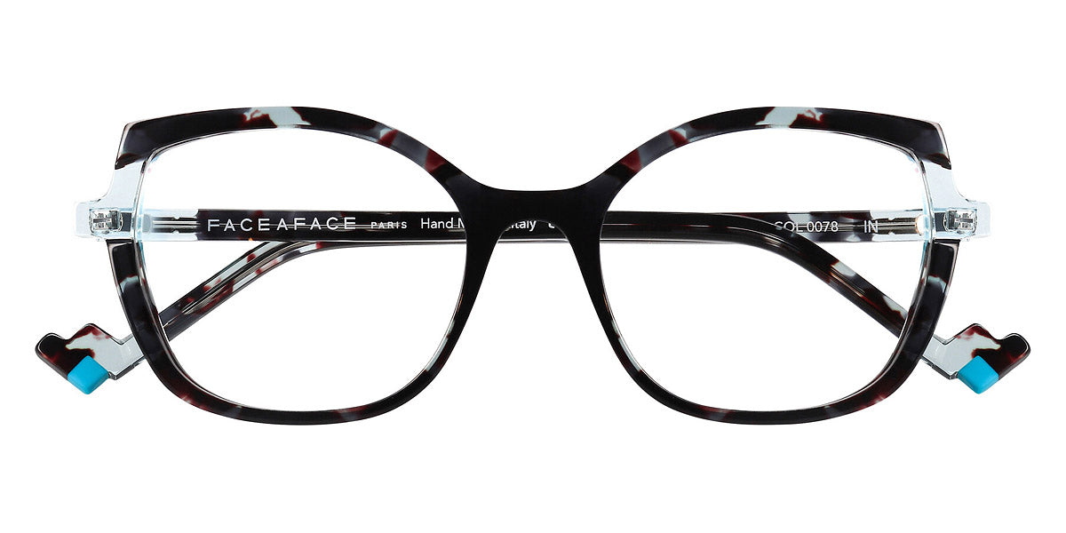 Face A Face® BOCCA TWEET 1 FAF BOCCA TWEET 1 0078 51 - Tortoise Acajou Blue (0078) Eyeglasses