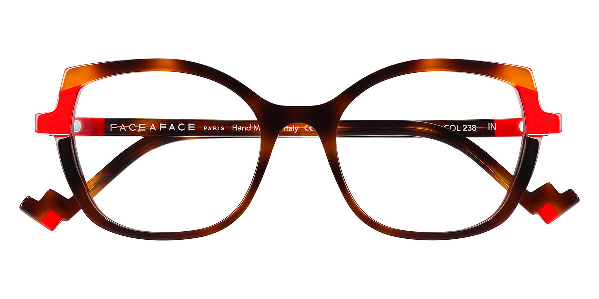 Face A Face® BOCCA TWEET 1 FAF BOCCA TWEET 1 238 51 - Medium Tortoise (238) Eyeglasses