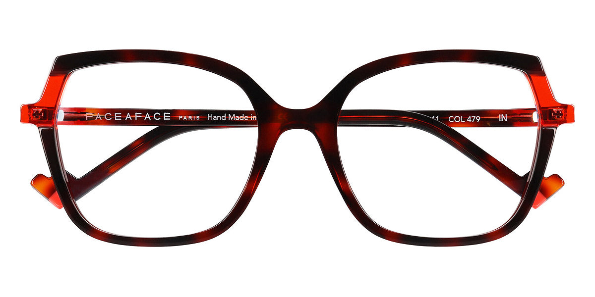 Face A Face® BOCCA TWEET 2 FAF BOCCA TWEET 2 479 55 - Orange Tortoise (479) Eyeglasses