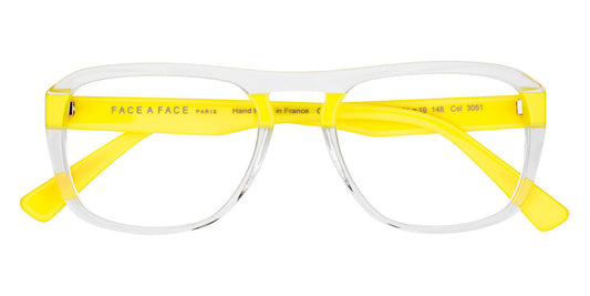 Face A Face® BOWIE 1 FAF BOWIE 1 3051 54 - Opaque Fluo Yellow (3051) Eyeglasses