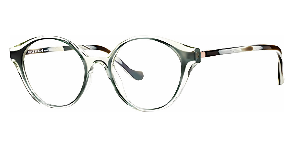 Face A Face® BULLE 1 FAF BULLE 1 3163 48 - Green Crystal (3163) Eyeglasses