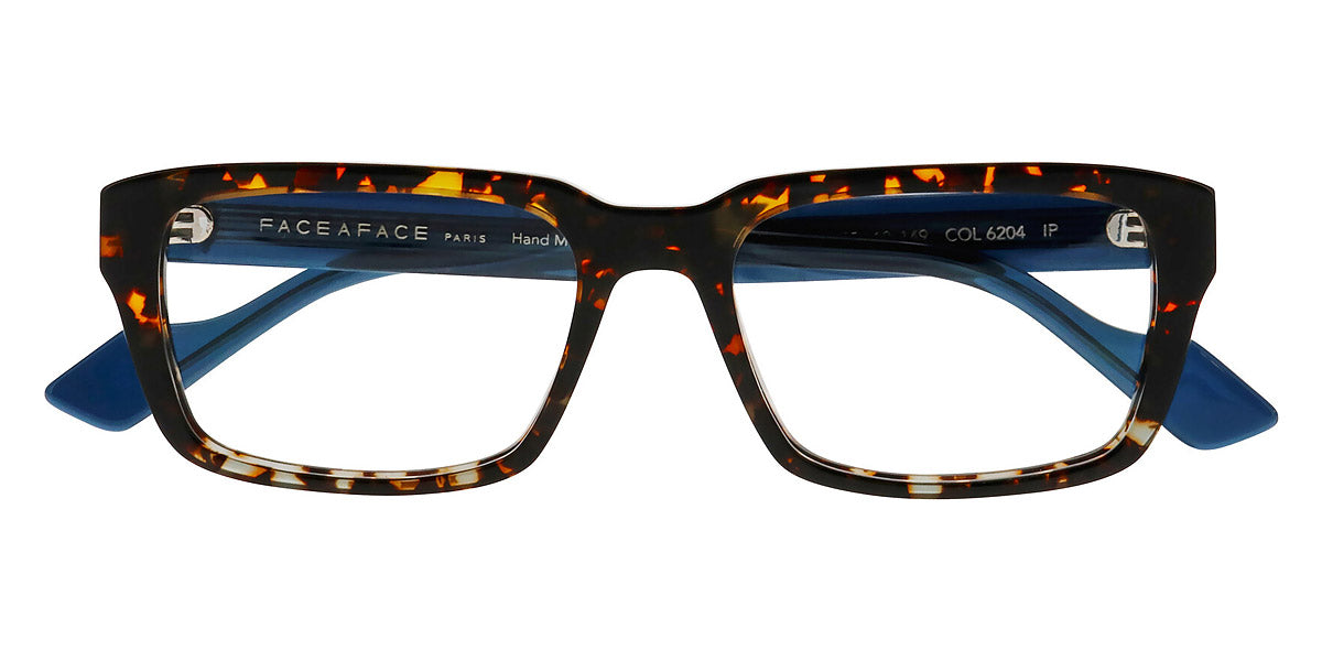 Face A Face® CLINT2 FAF CLINT2 6204 55 - Tortoise Duo Mustard (6204) Eyeglasses