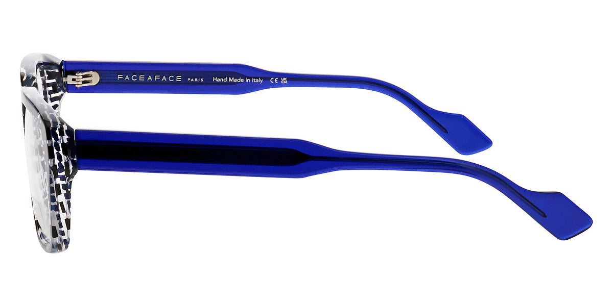 Face A Face® CLINT2 FAF CLINT2 6330 55 - Pixel Blue and Gray (6330) Eyeglasses