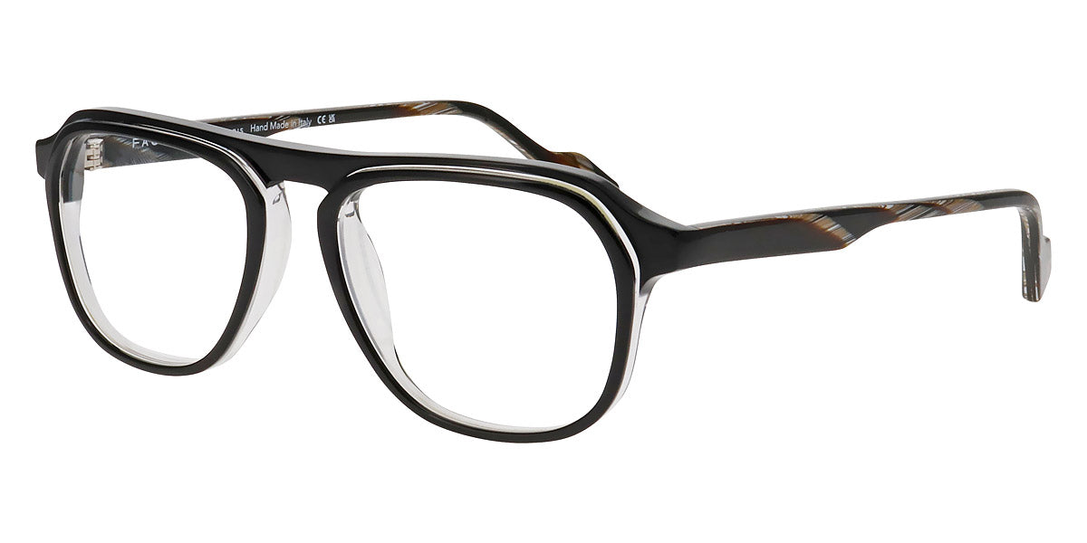 Face A Face® CLOUD 1 FAF CLOUD 1 1738 53 - Black/Crystal (1738) Eyeglasses