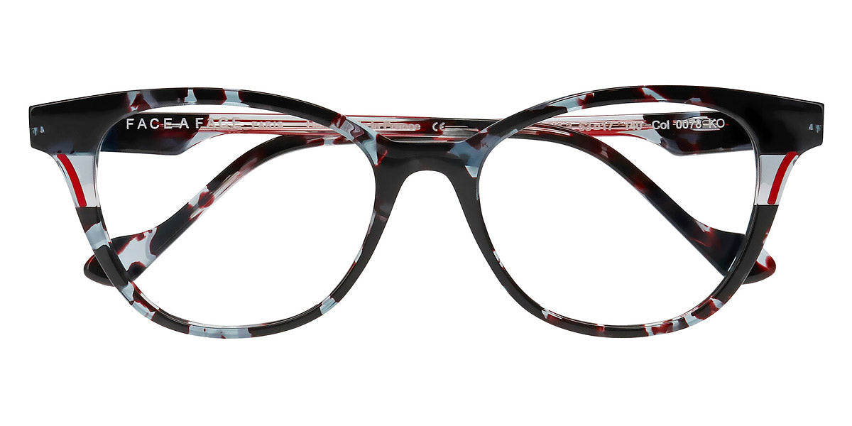 Face A Face® DARIA 3 FAF DARIA 3 0078 53 - Tortoise Acajou Blue (0078) Eyeglasses