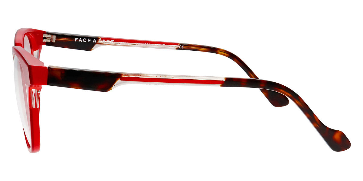 Face A Face® DARIA 3 FAF DARIA 3 2216 53 - Red Transparent/Flash Red (2216) Eyeglasses