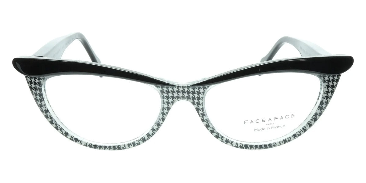 Face A Face® EBONY 4 FAF EBONY 4 AT17 50 - Black Crystal (AT17) Eyeglasses